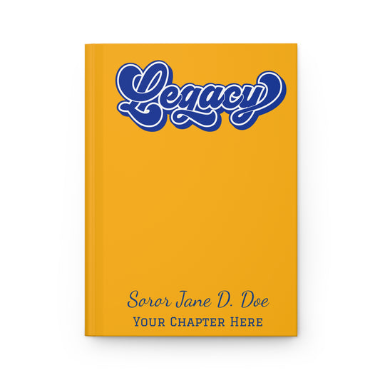 Personalized Hardcover Journal | Custom Name or Text | 150 Lined Pages | Matte Finish