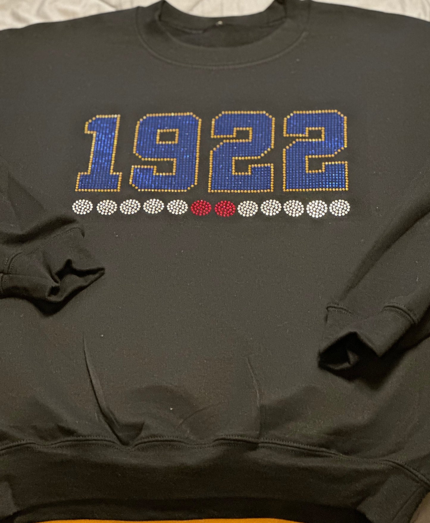 SGRho Founding Year Rhinestone Sweatshirt