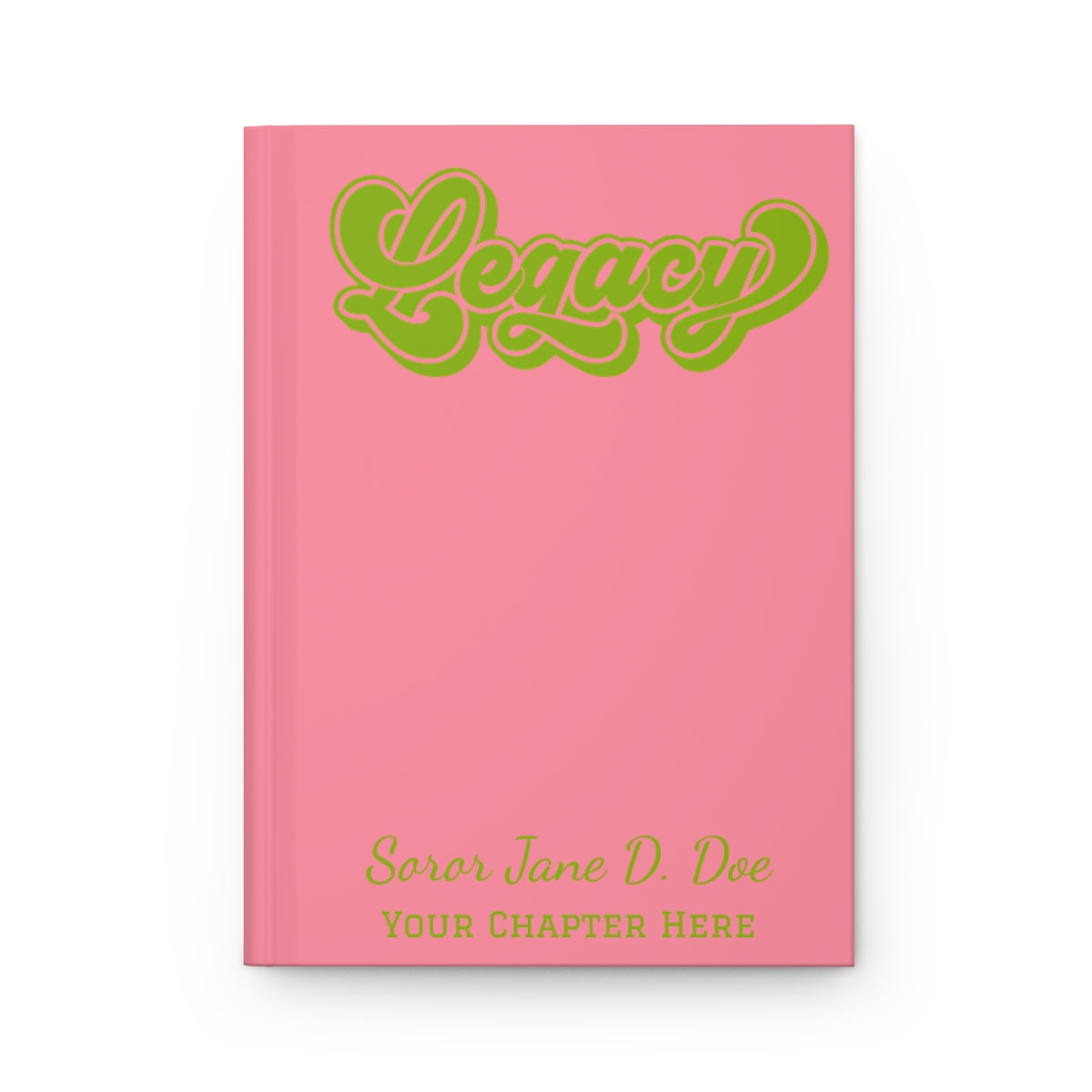 Personalized Hardcover Journal | Custom Name or Text | 150 Lined Pages | Matte Finish