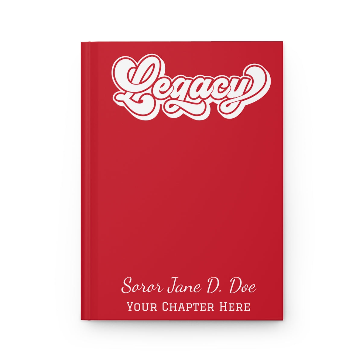 Personalized Hardcover Journal | Custom Name or Text | 150 Lined Pages | Matte Finish