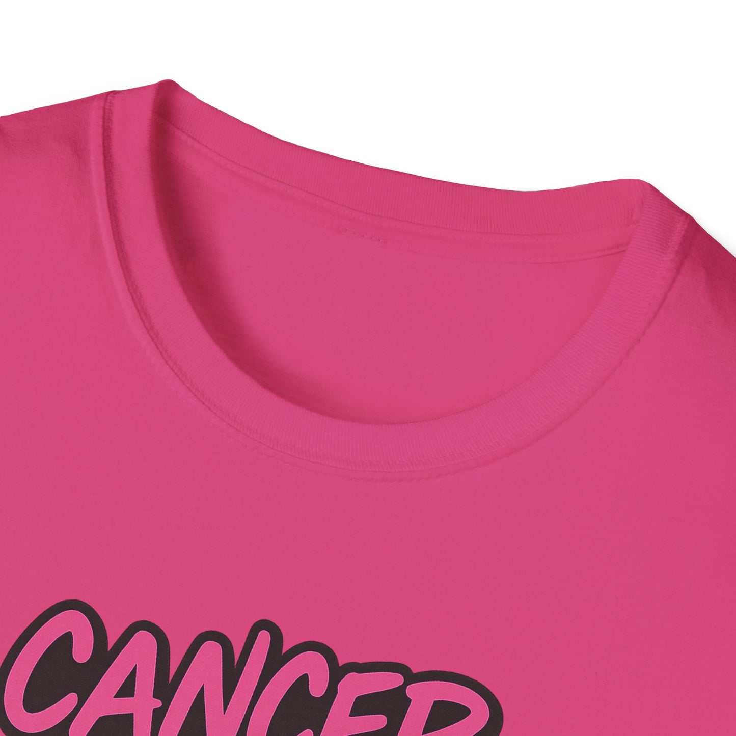 Unisex Graphic Tee | “Cancer Picked the Wrong Bitch” Breast Cancer Awareness Shirt