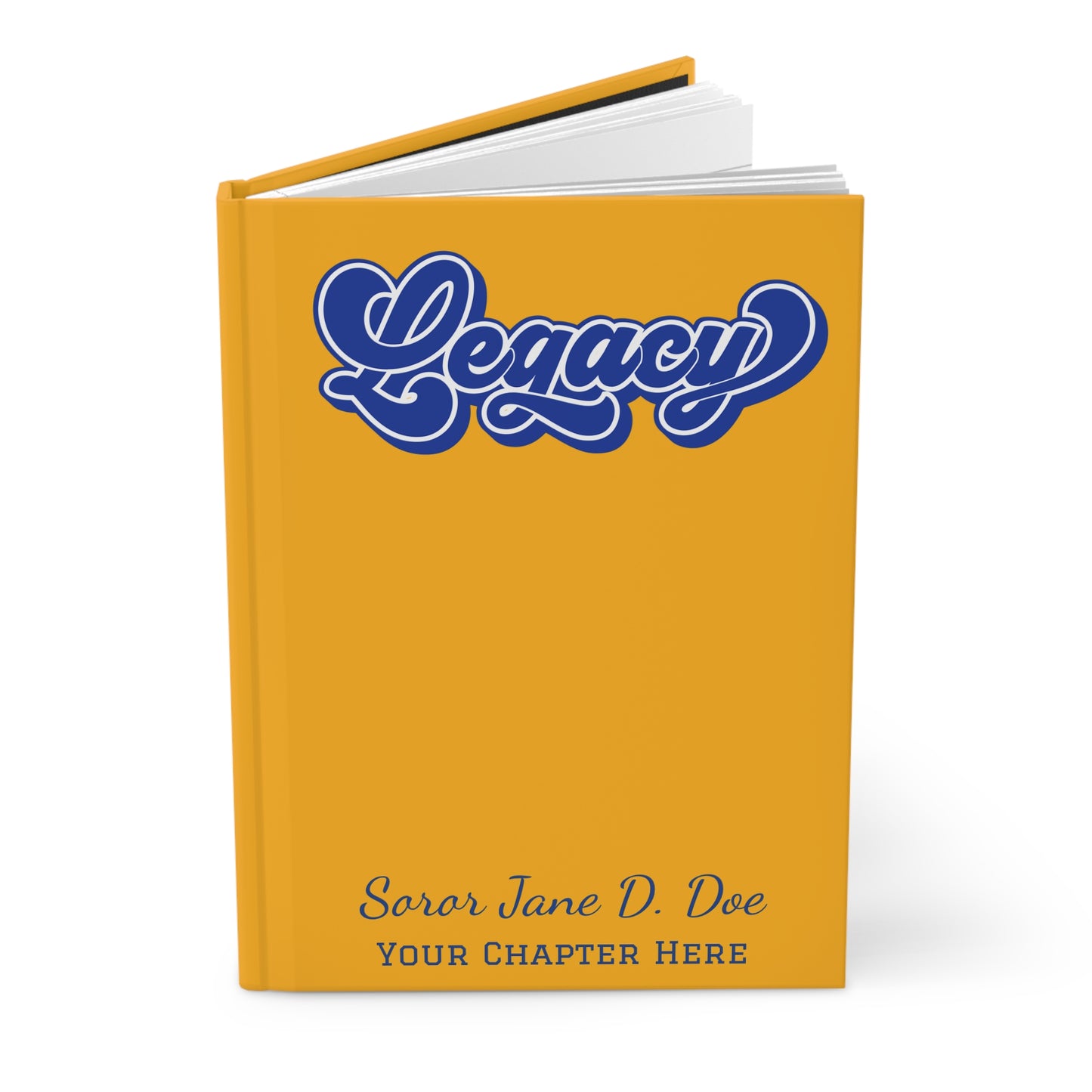 Personalized Hardcover Journal | Custom Name or Text | 150 Lined Pages | Matte Finish