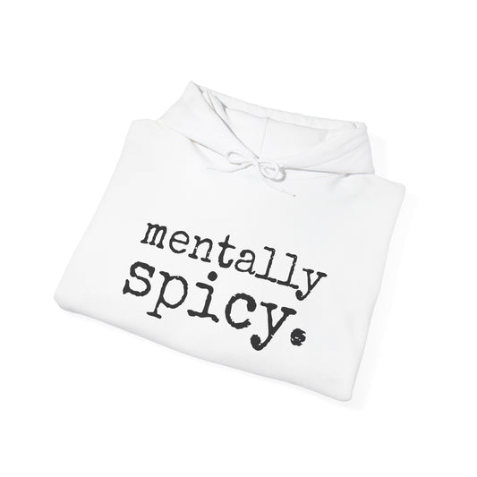 Mentally Spicy | Unisex Fleece Hoodie