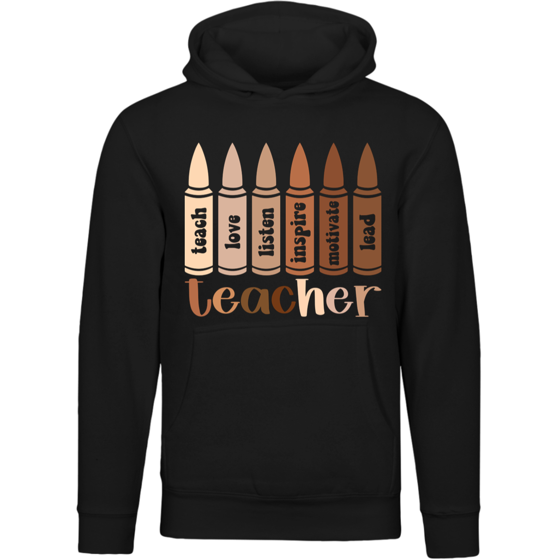 Teach. Love. Lead. Teacher Tee & Hoodie