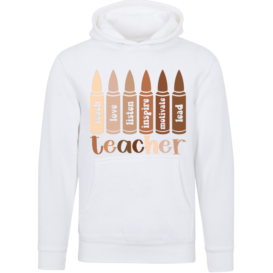 Teach. Love. Lead. Teacher Tee & Hoodie