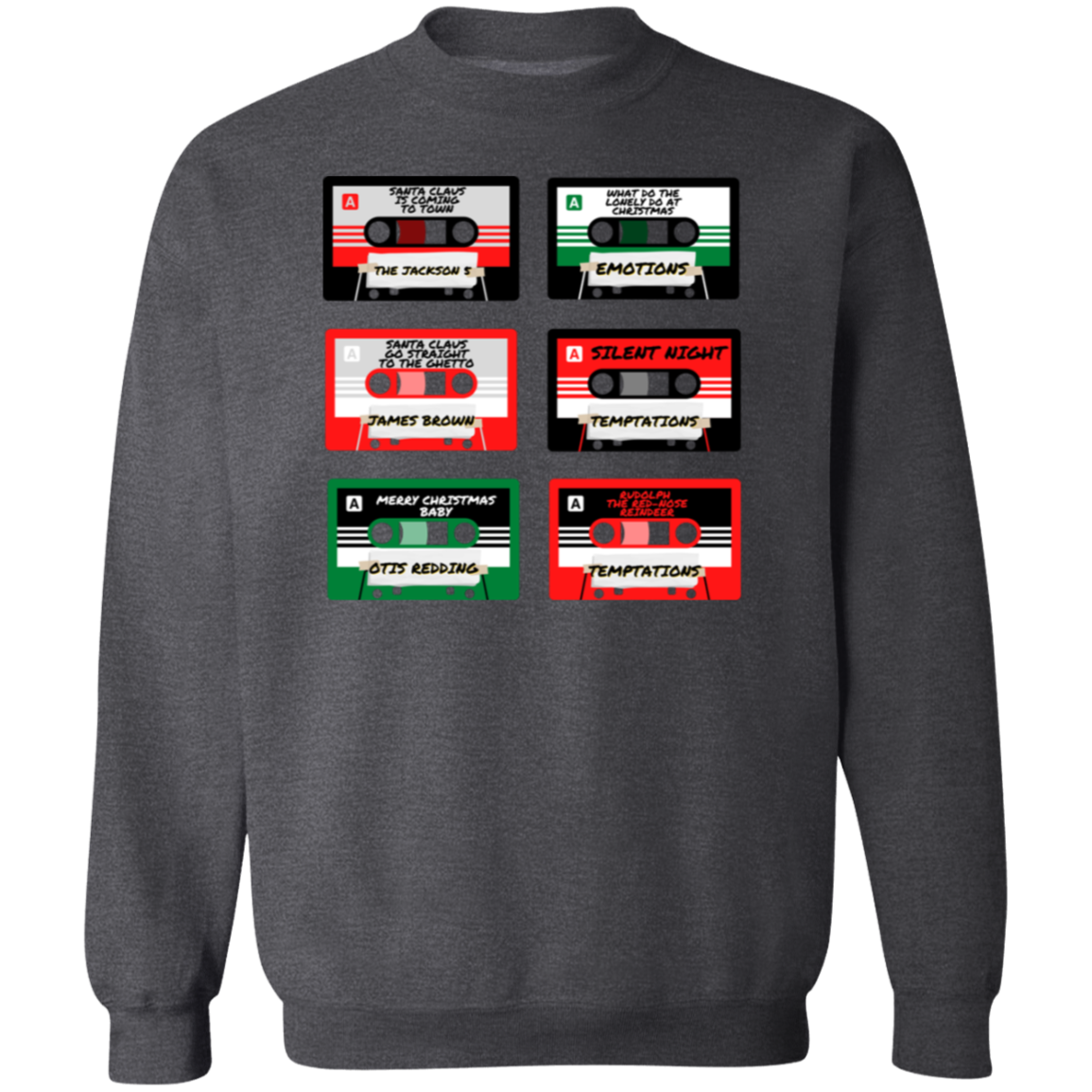 Classic Holiday Mixtape Hoodie & Sweatshirt – Vintage-Inspired Christmas Music Lovers Gift