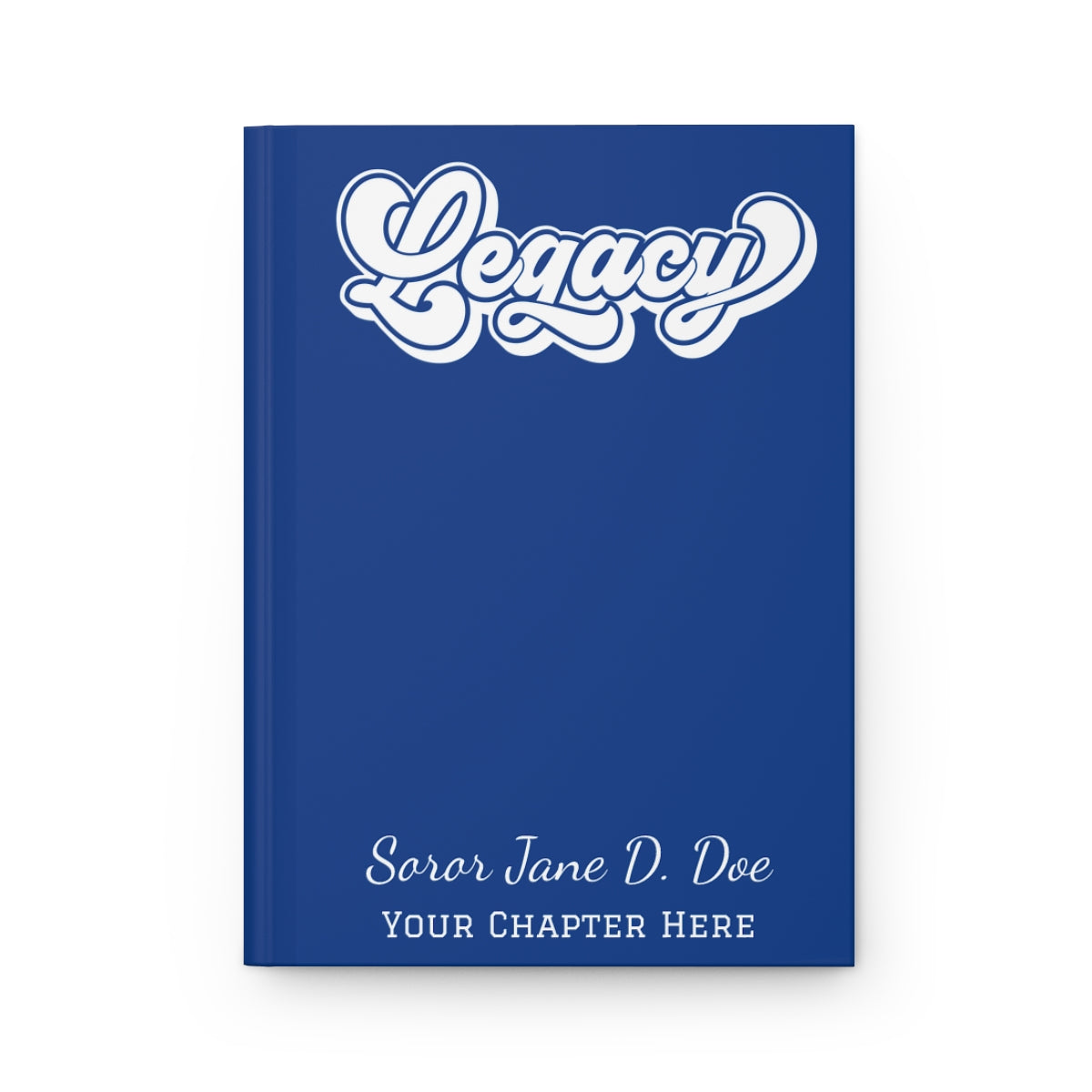 Personalized Hardcover Journal | Custom Name or Text | 150 Lined Pages | Matte Finish