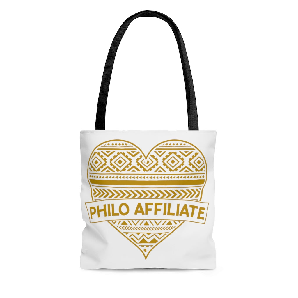 Philo Heart Tote Bag