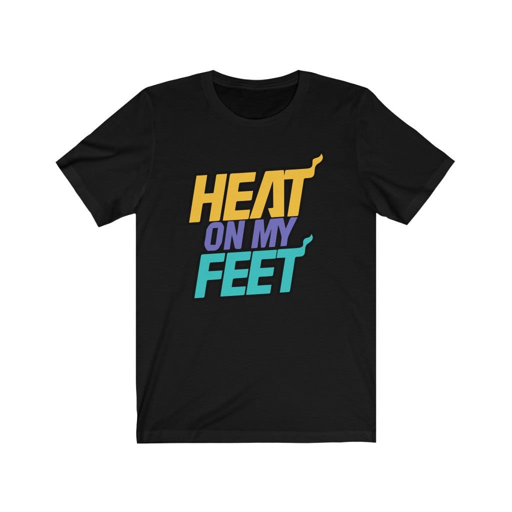 Heat on My Feet Sneaker Addict Unisex Tee