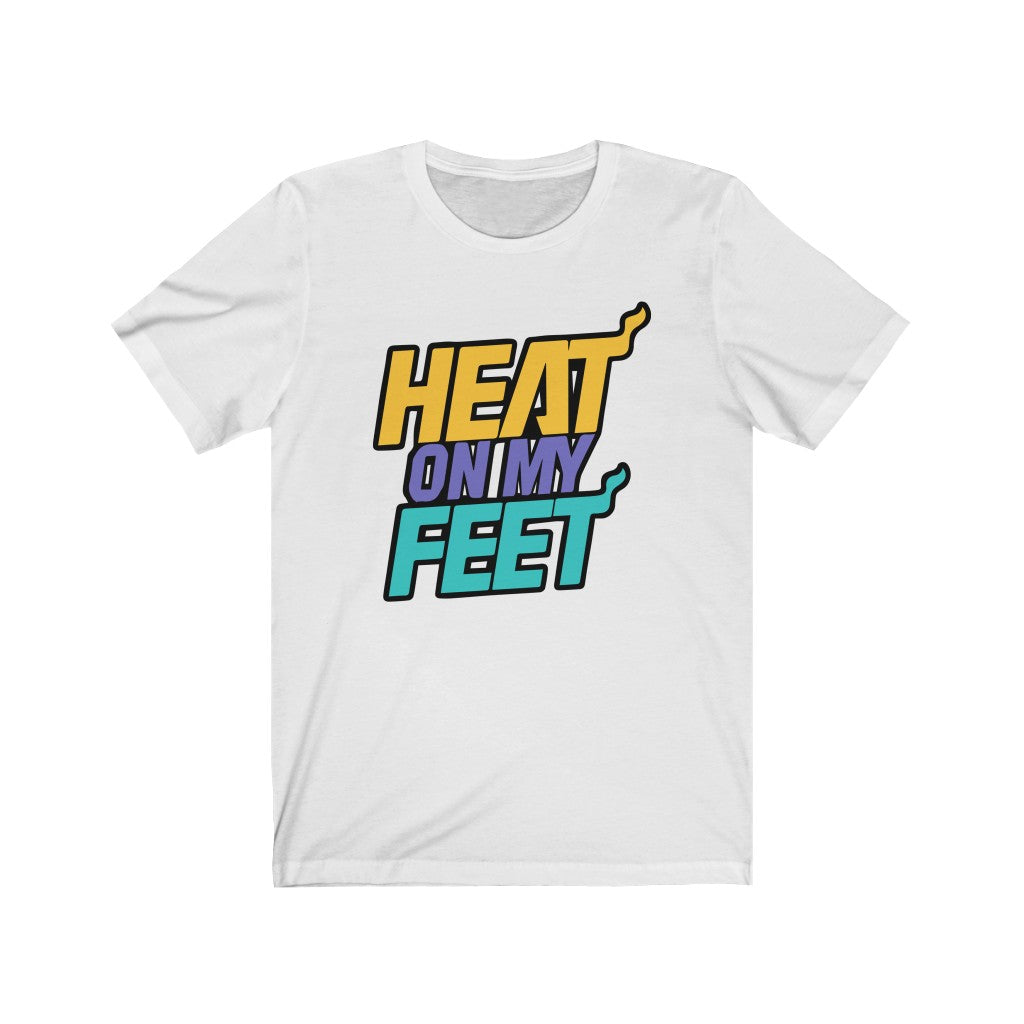 Heat on My Feet Sneaker Addict Unisex Tee