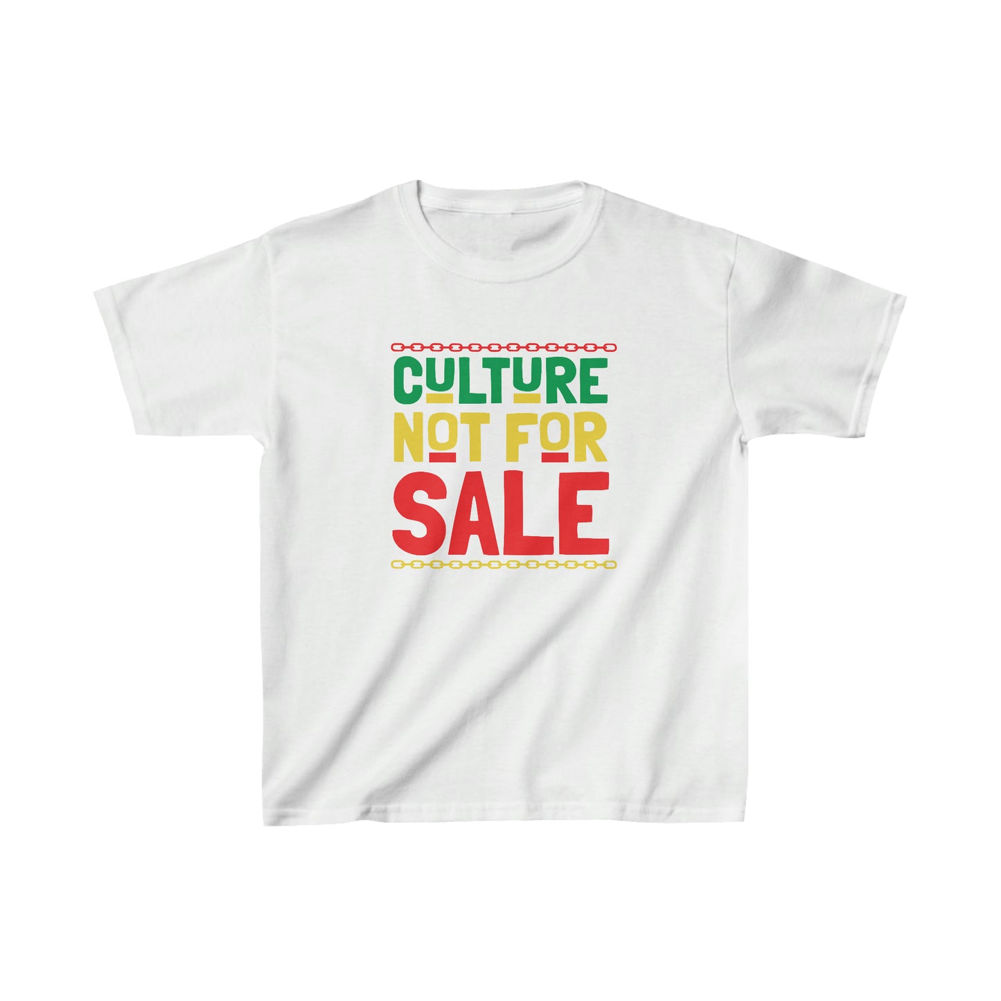 Culture Not For Sale Juneteenth Kids Tee - FREE SHIPPING