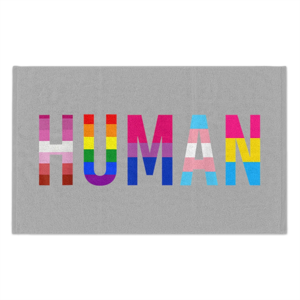 HUMAN #PRIDE Rally Towel, 11x18