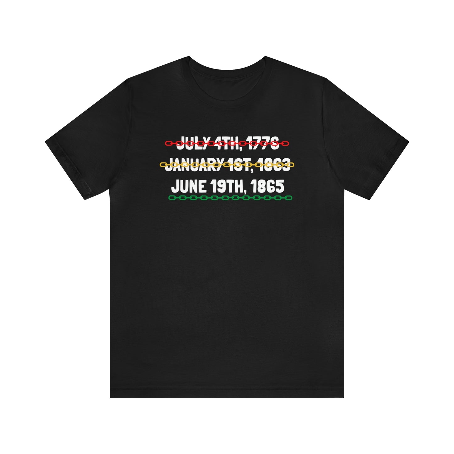 Juneteenth Day Unisex Tee - FREE SHIPPING