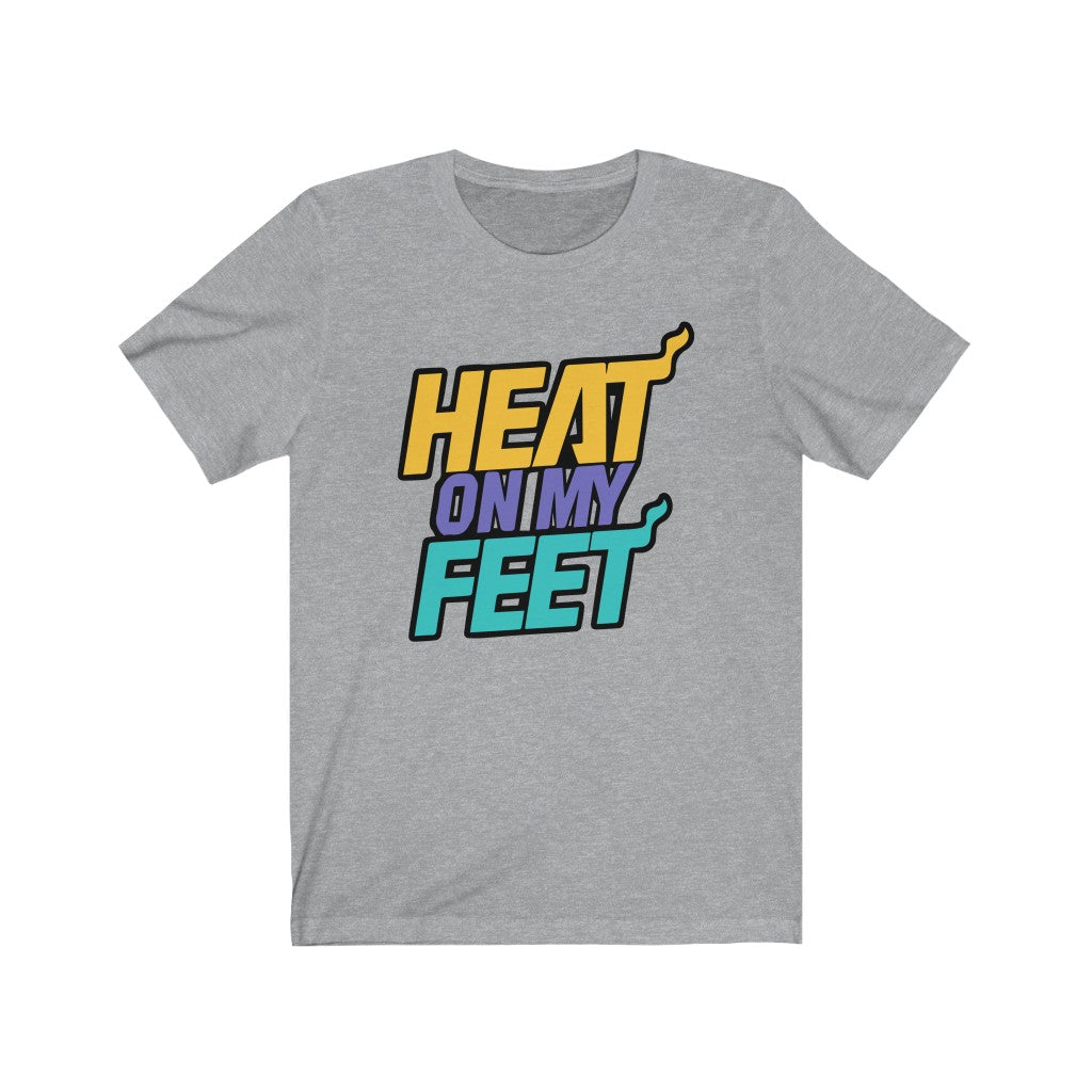 Heat on My Feet Sneaker Addict Unisex Tee