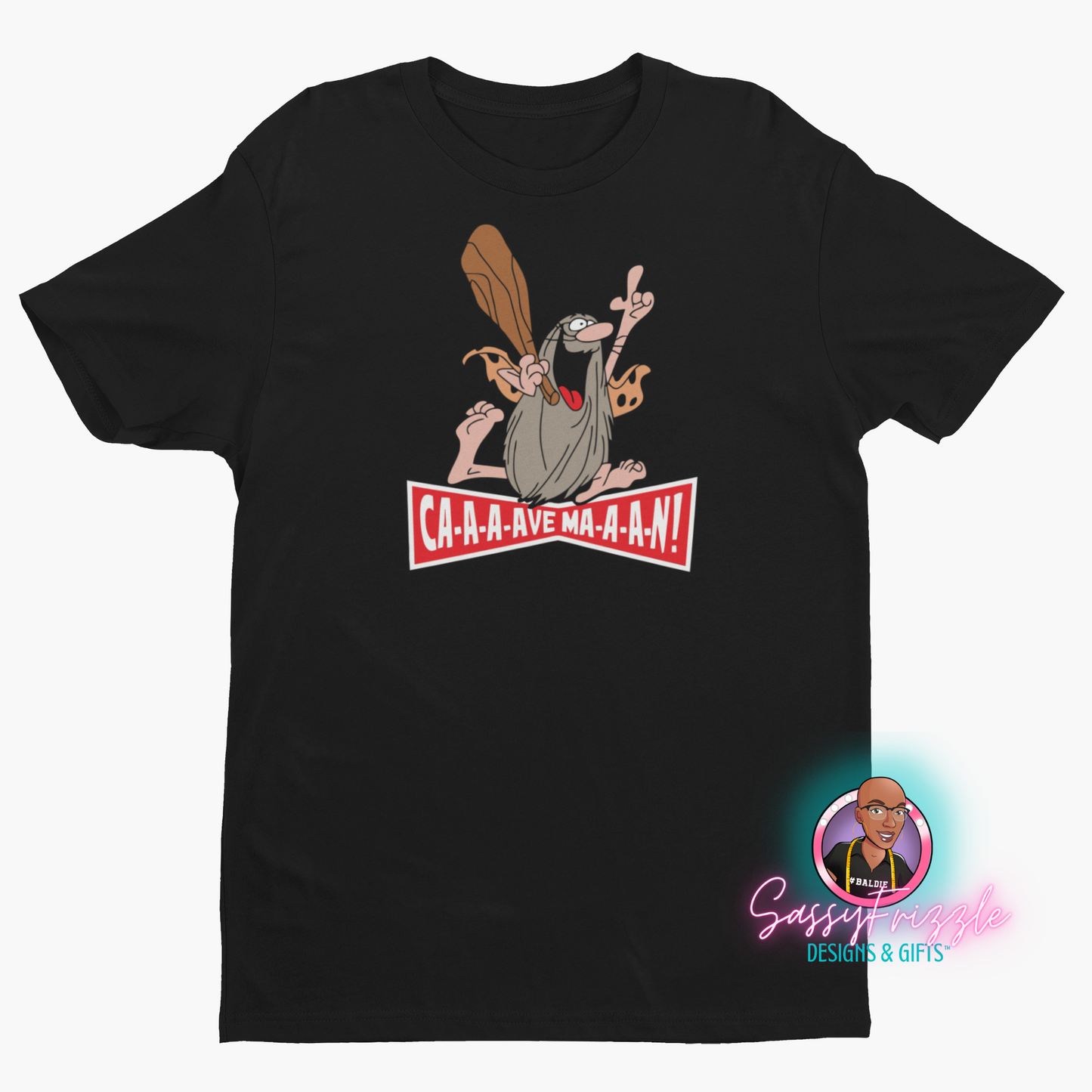 Captain Caveman Statement Tee
