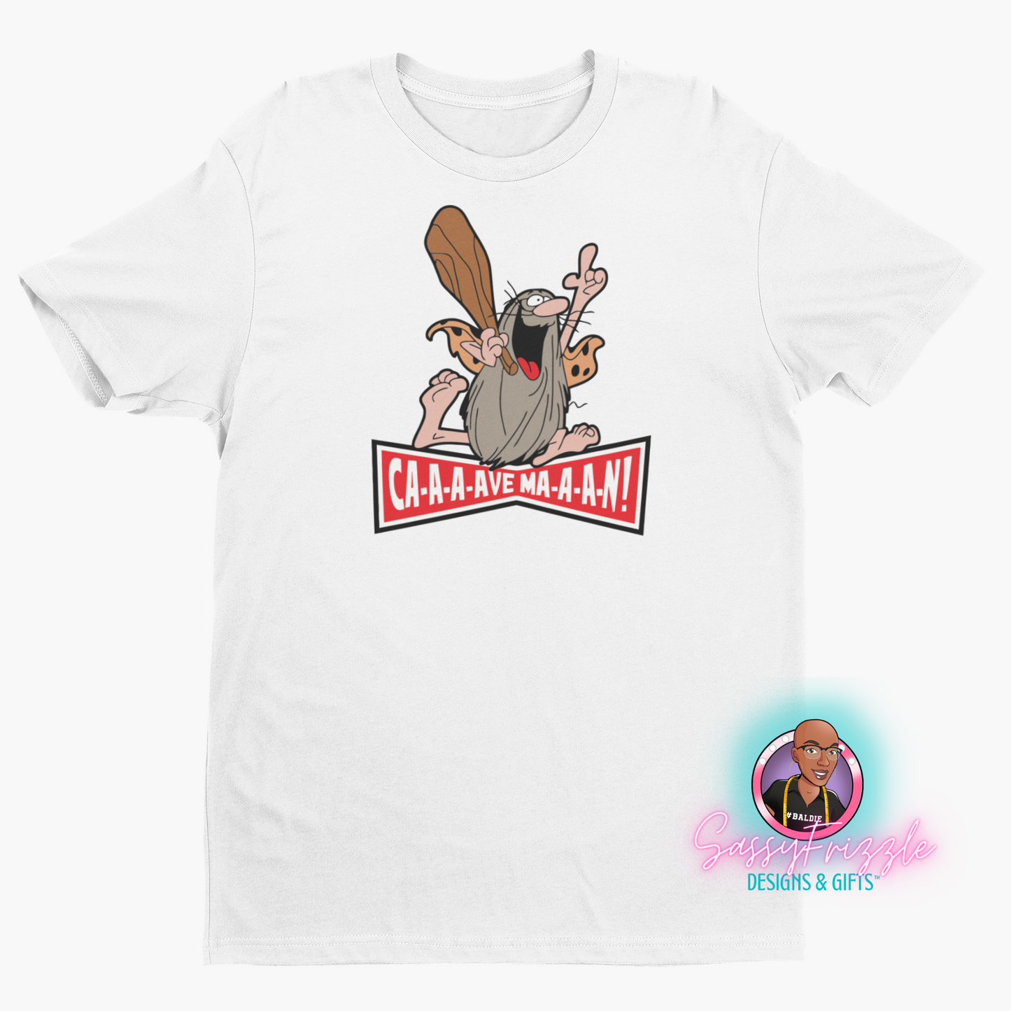Captain Caveman Statement Tee