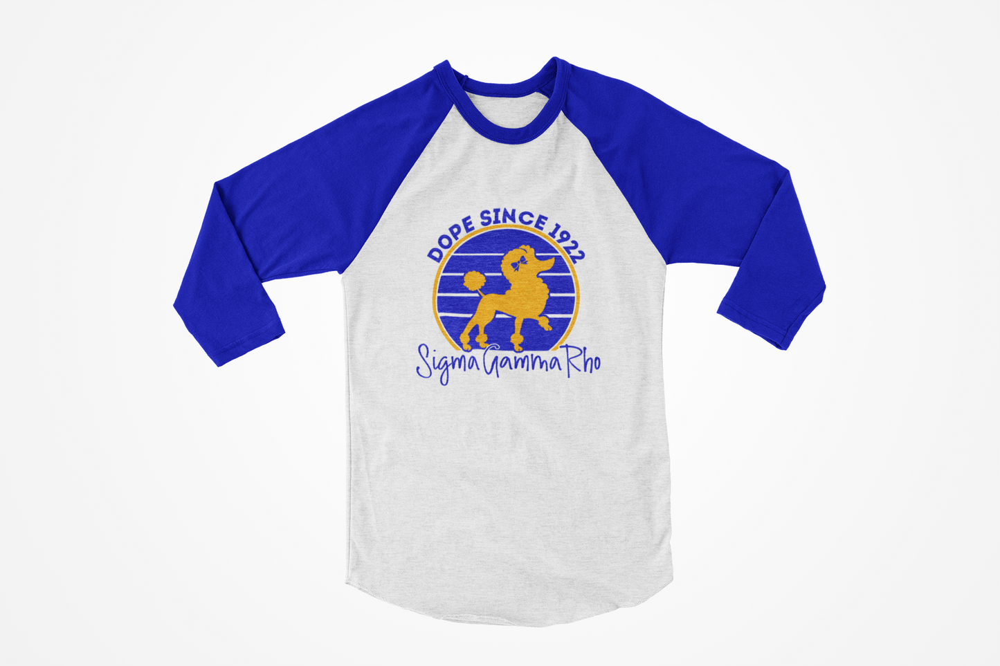 RHOyal Sunshine Sigma Gamma Rho Raglan Sleeve Tee