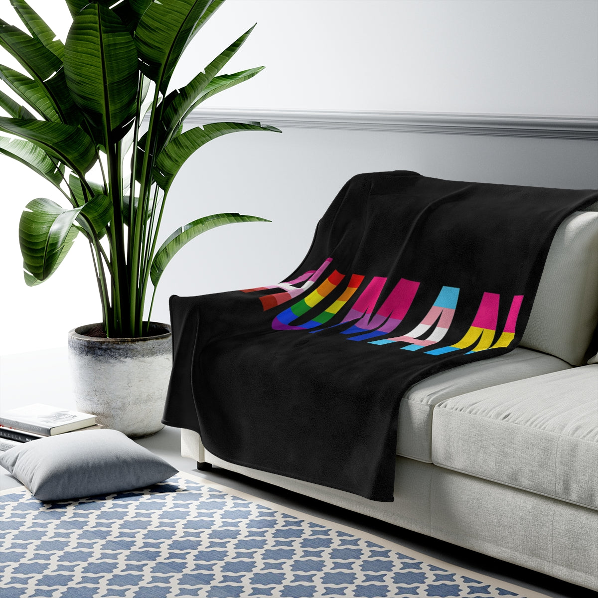 Custom Velveteen Plush Blanket