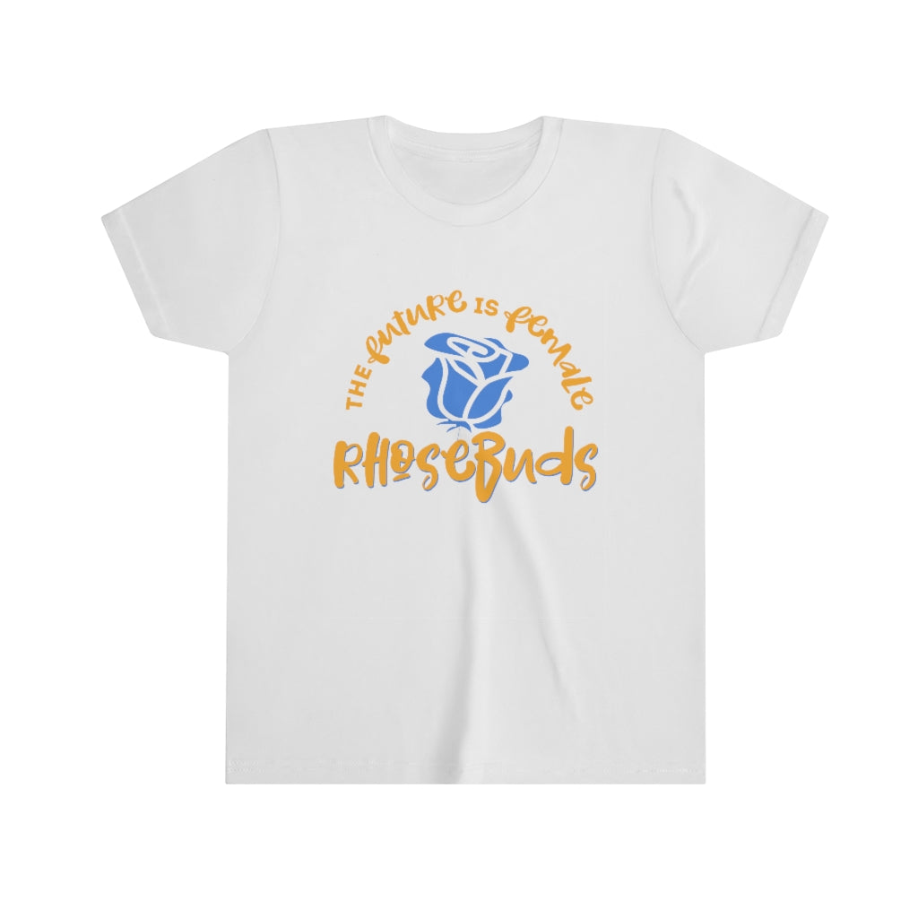 The Future is Female Rhosebud Silhouette Youth Short Sleeve Tee