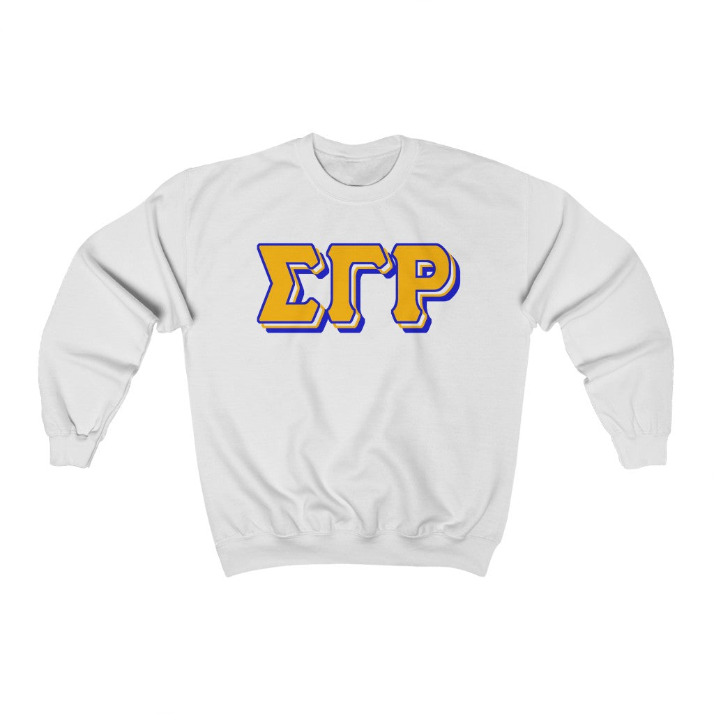 Lettered Sigma Gamma Rho Sweatshirt