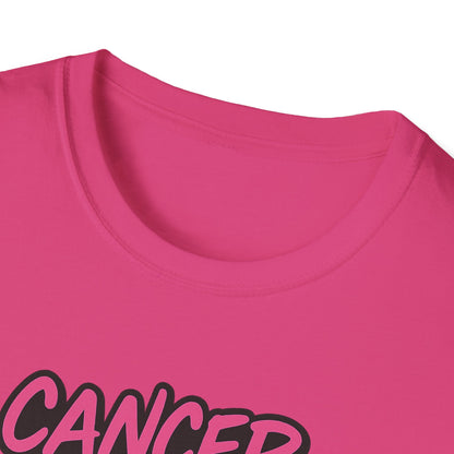 Unisex Graphic Tee | “Cancer Picked the Wrong Bitch” Breast Cancer Awareness Shirt