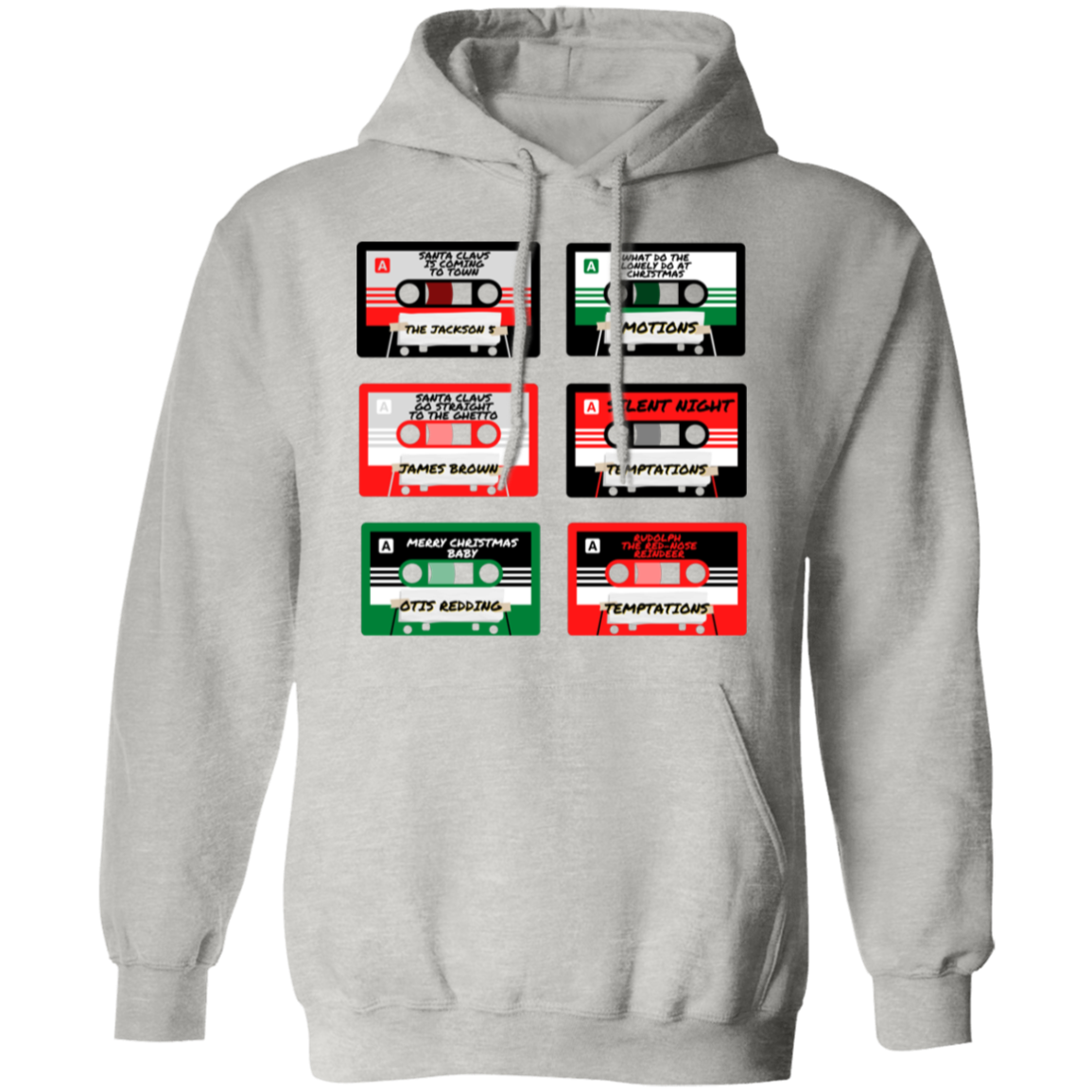 Classic Holiday Mixtape Hoodie & Sweatshirt – Vintage-Inspired Christmas Music Lovers Gift
