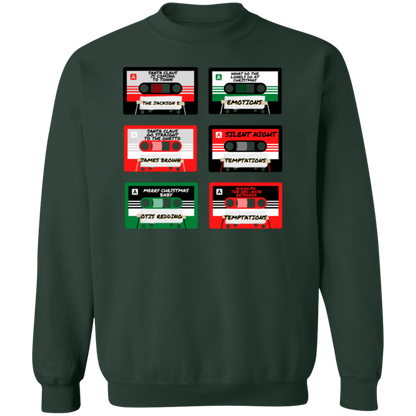 Classic Holiday Mixtape Hoodie & Sweatshirt – Vintage-Inspired Christmas Music Lovers Gift