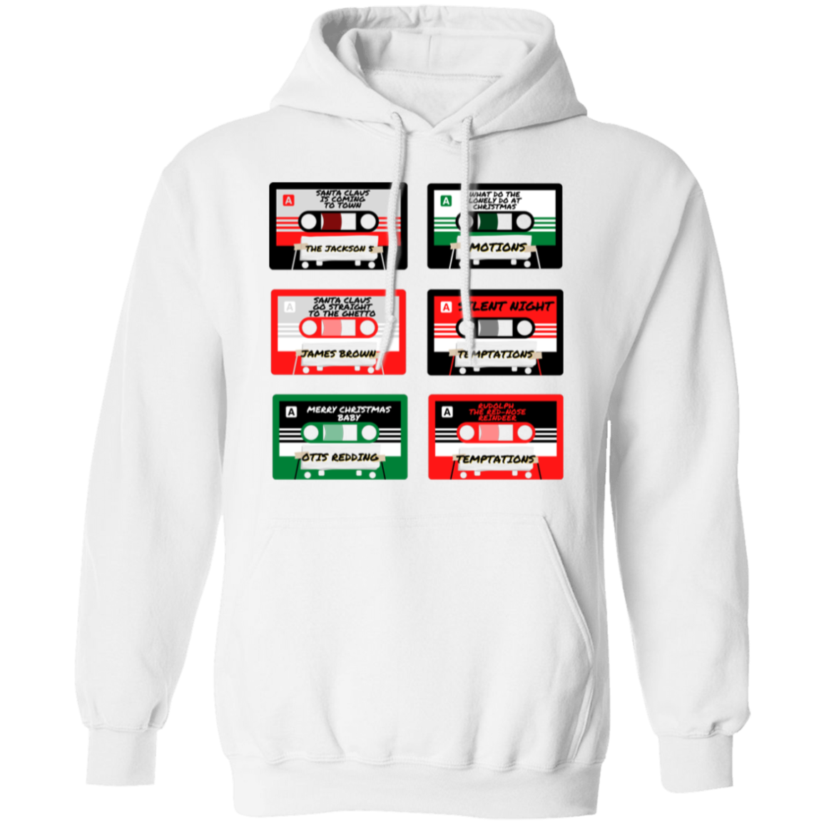 Classic Holiday Mixtape Hoodie & Sweatshirt – Vintage-Inspired Christmas Music Lovers Gift