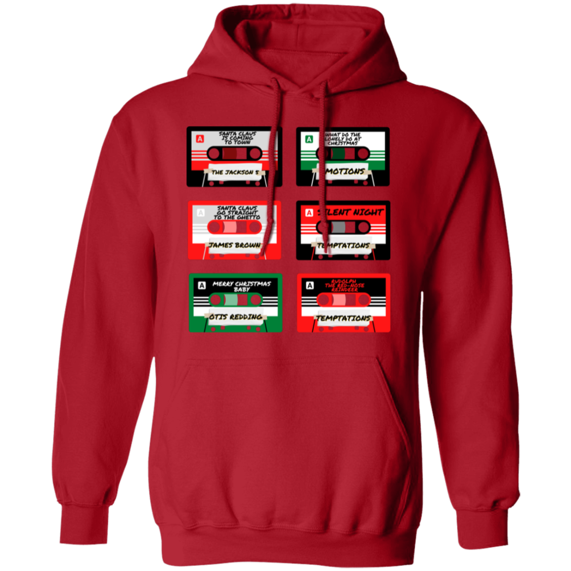 Classic Holiday Mixtape Hoodie & Sweatshirt – Vintage-Inspired Christmas Music Lovers Gift