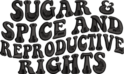 Sugar & Spice Embroidered Sweatshirt