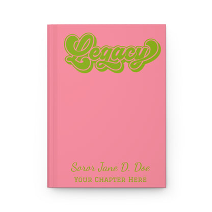 Personalized Hardcover Journal | Custom Name or Text | 150 Lined Pages | Matte Finish