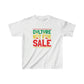 Culture Not For Sale Juneteenth Kids Tee -  FREE SHIPPING