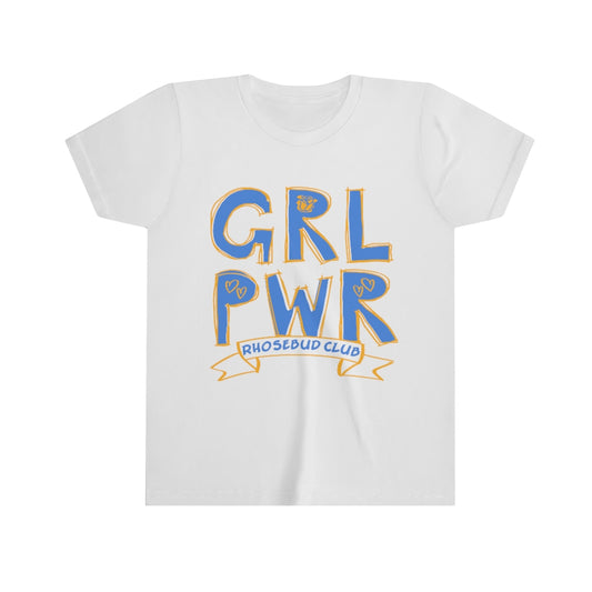 Girl Power Rhosebud Youth Short Sleeve Tee