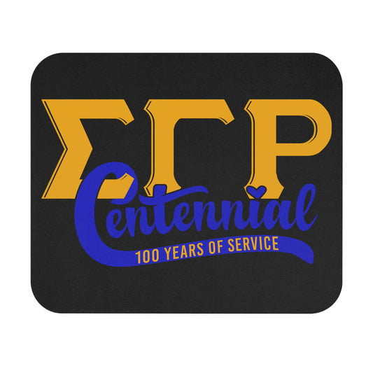 Centennial Sigma Gamma Rho Mouse Pad (3mm Thick)