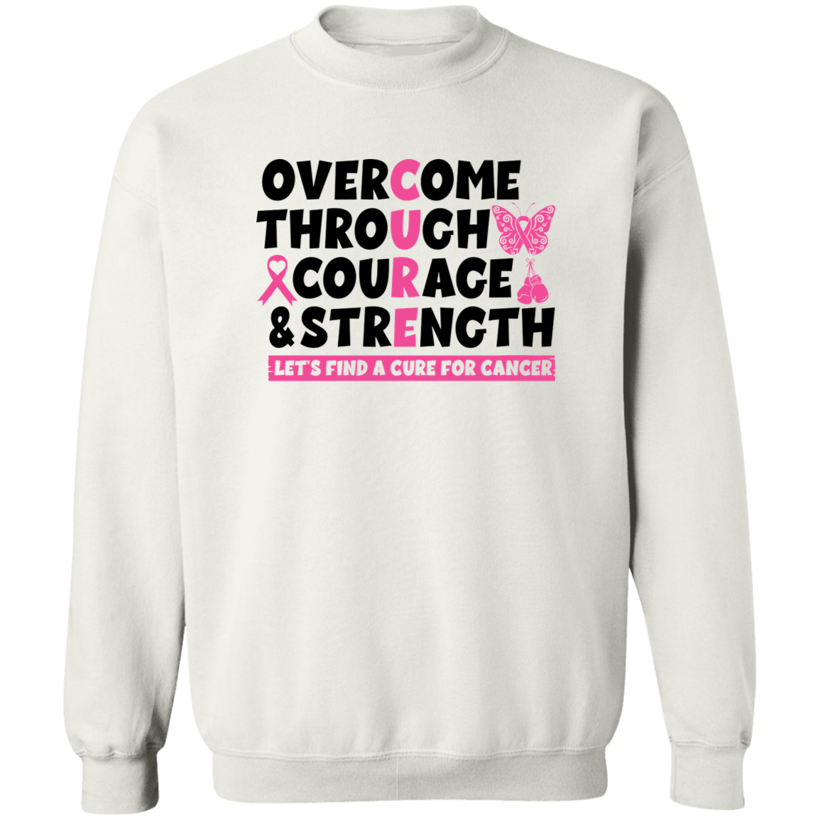 Find A Cure Crewneck Sweatshirt