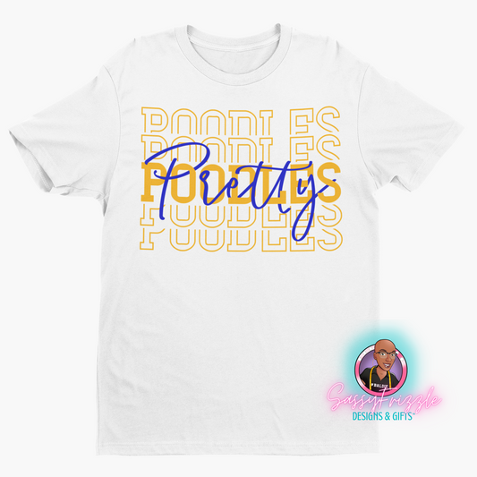Stacked Pretty Poodles Sigma Gamma Rho Tee