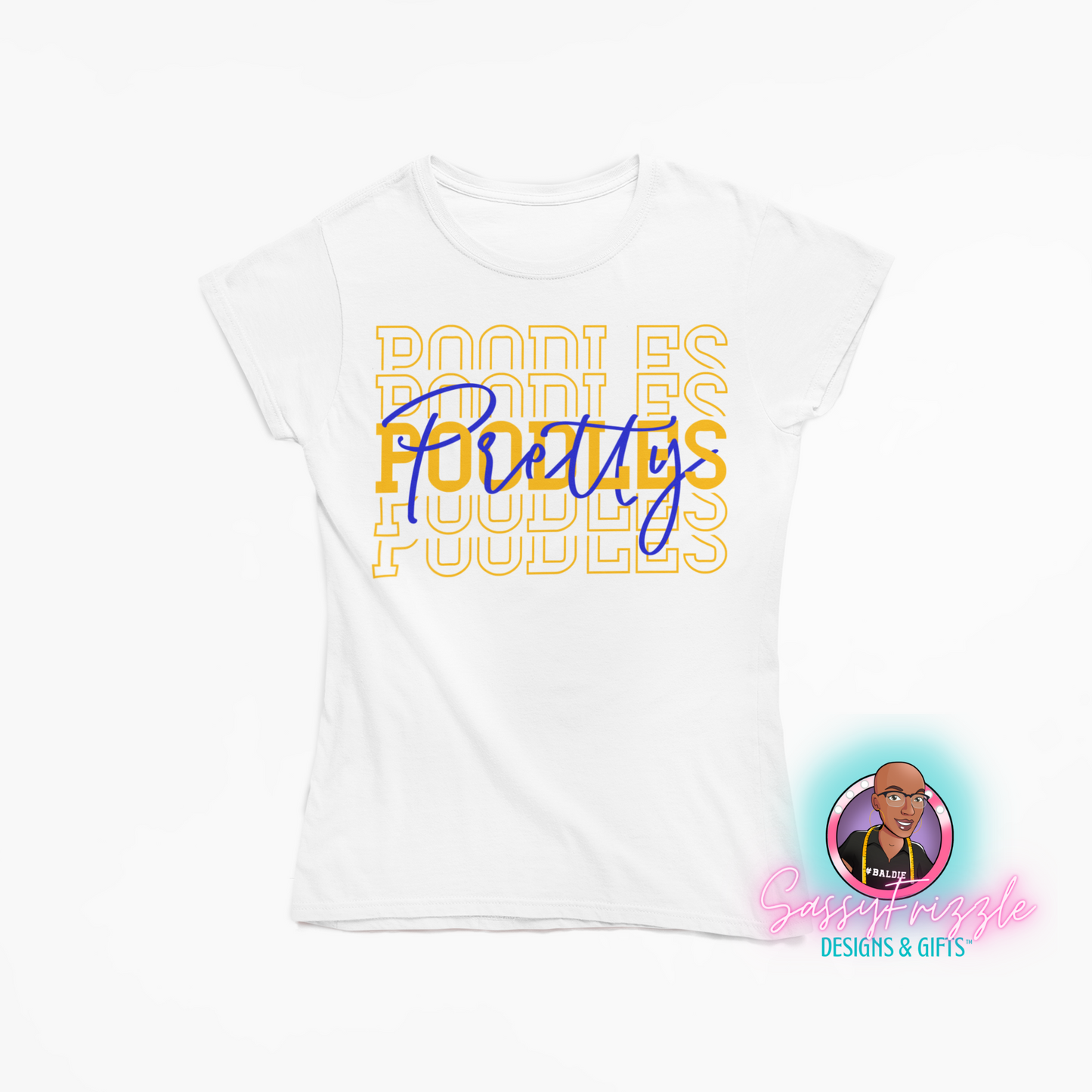 Stacked Pretty Poodles Sigma Gamma Rho Tee