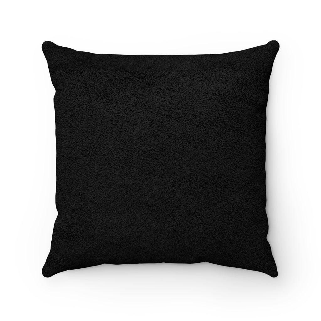 Tre Club Faux Suede Square Pillow