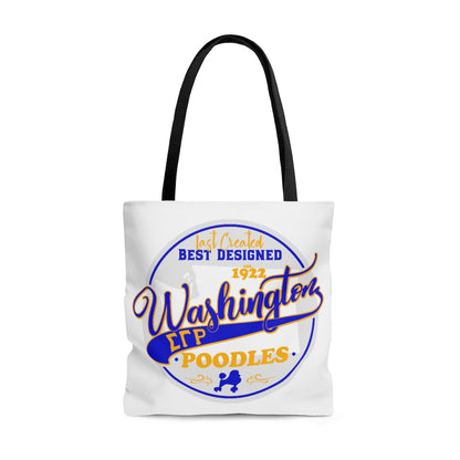 Washington Poodles Tote Bag