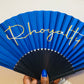 RHOYALTY Folding Hand Fan